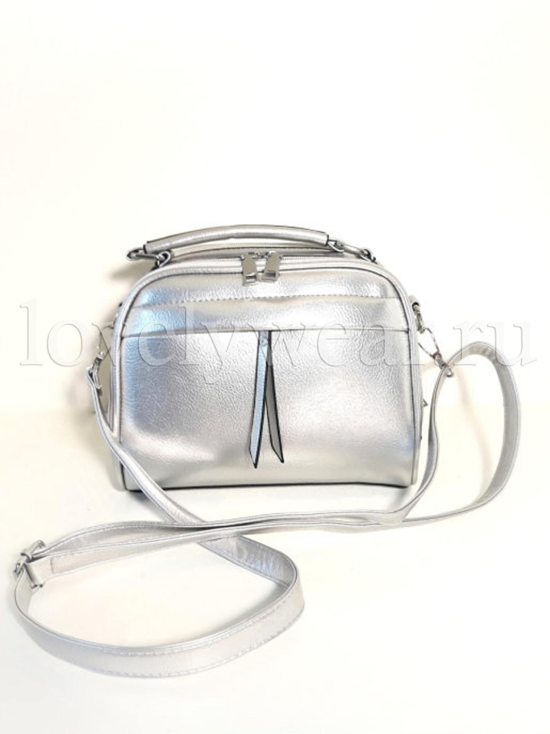 Сумка "Jenny" серебристая